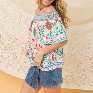 Flying Tomato Off The Shoulder Top - Small - image 1